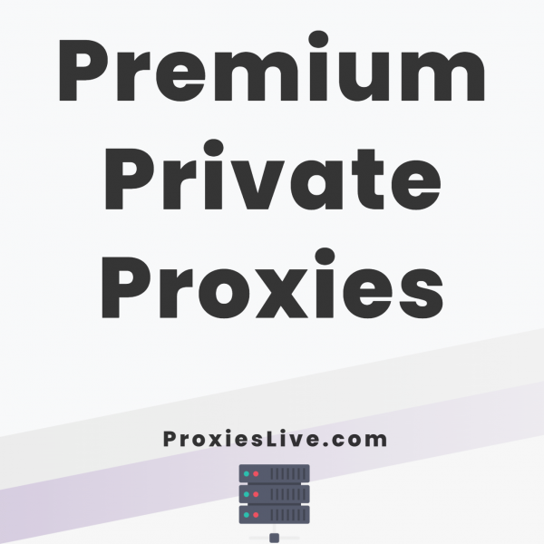 100 Premium Private Proxies